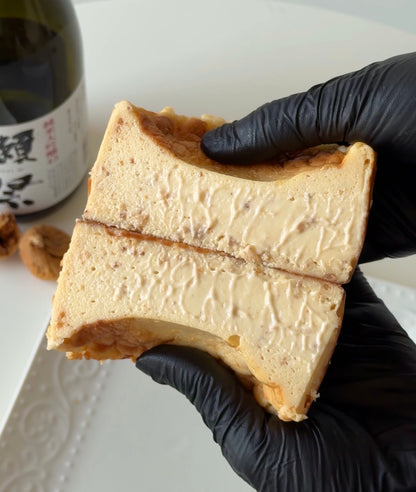 Sake & Fig Basque Cheesecake