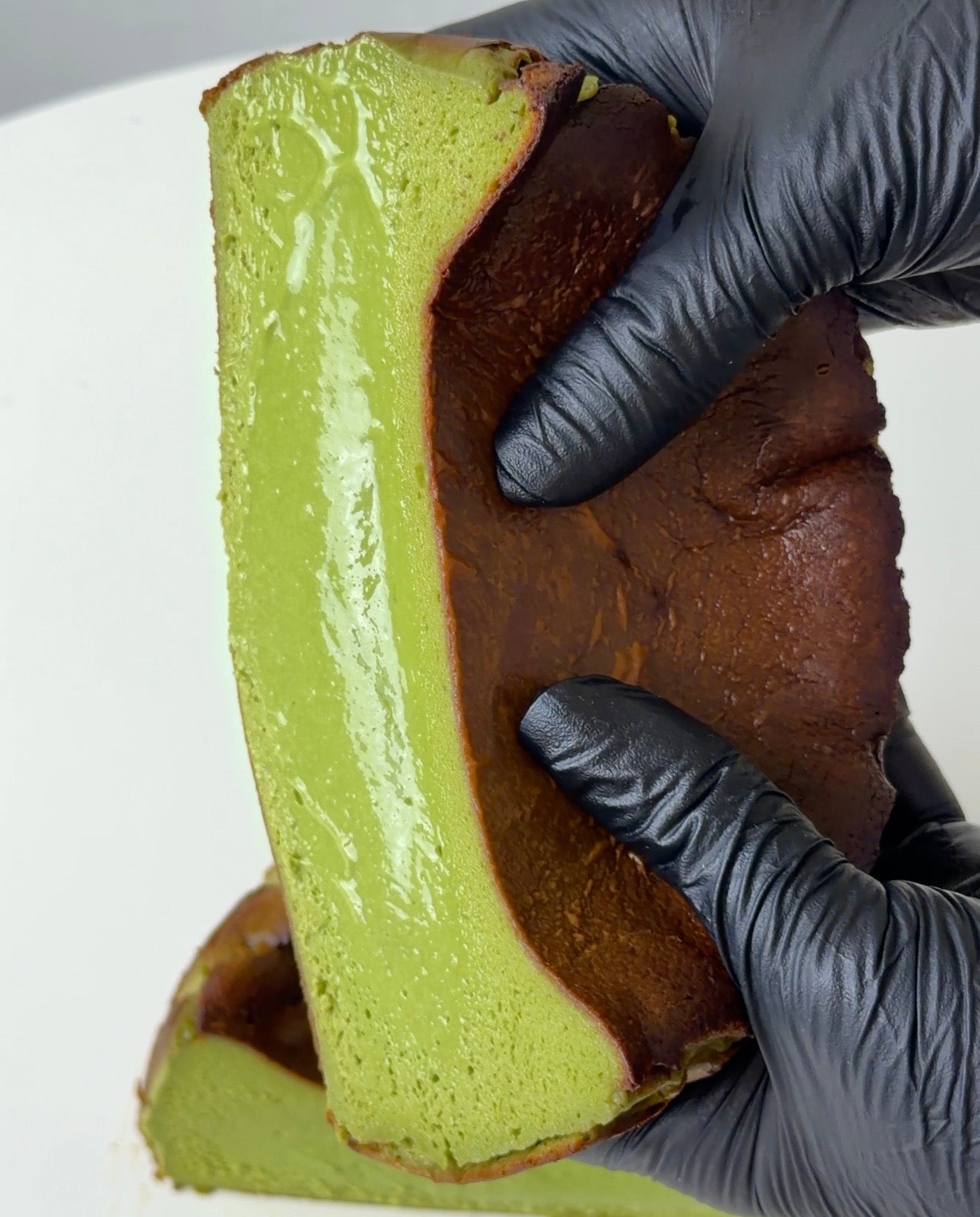 Matcha Basque Cheesecake