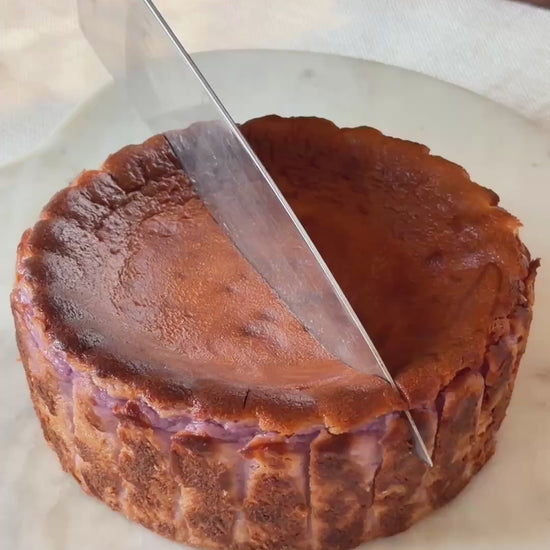 Ube Basque Cheesecake video