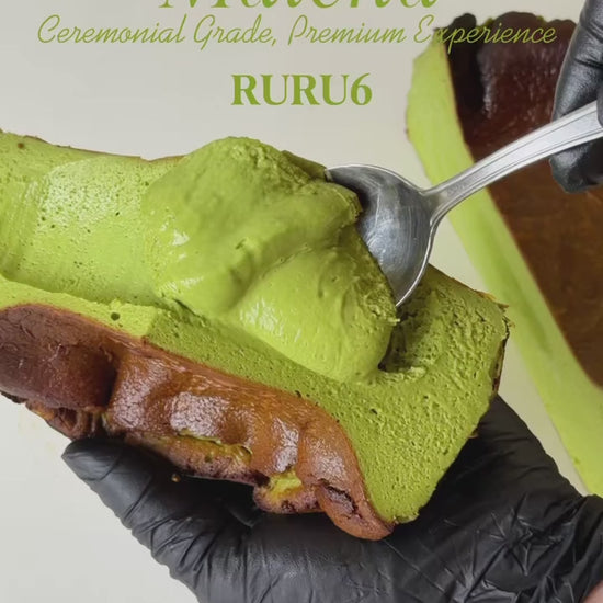 Matcha Basque Cheesecake video