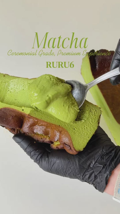 Matcha Basque Cheesecake video