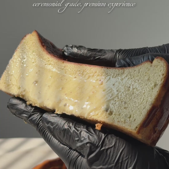 Pistachio Basque Cheesecake video