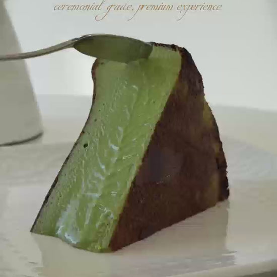 Matcha Basque Cheesecake video